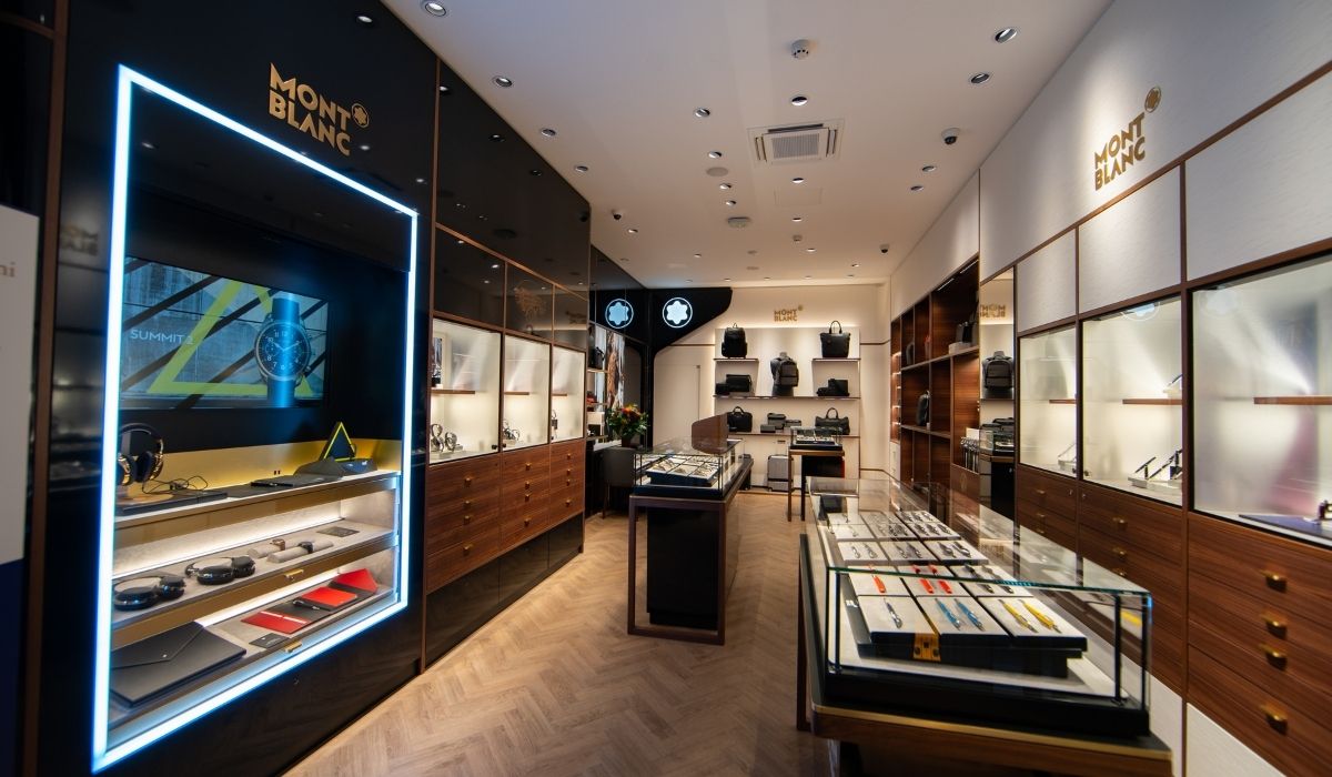 Boutique Montblanc Verona nuova apertura famiglia Benetti