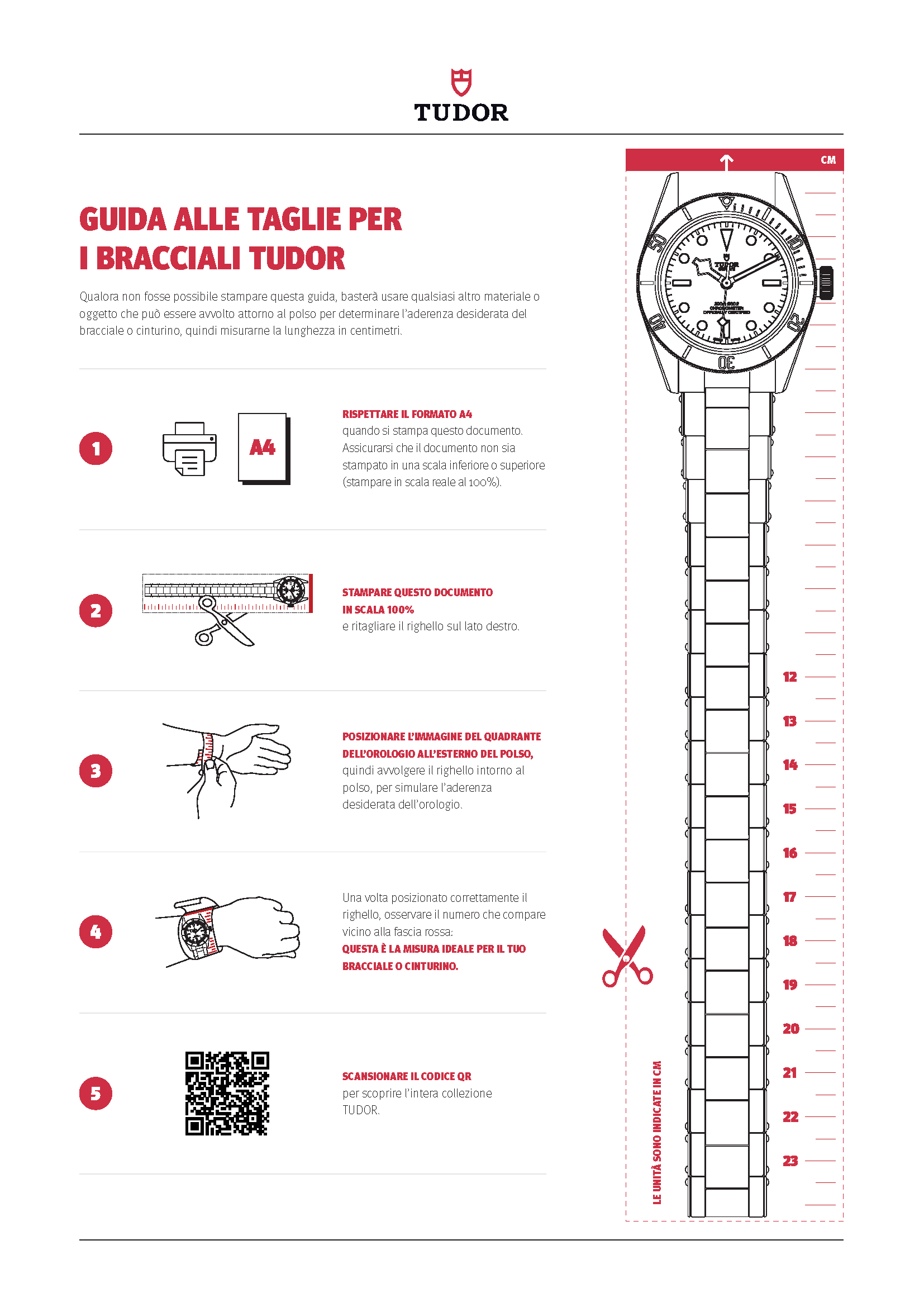 Guida alle taglie