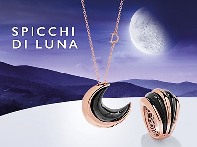 Spicchi di Luna, nuova collezione di Damiani da Gioielleria Benetti