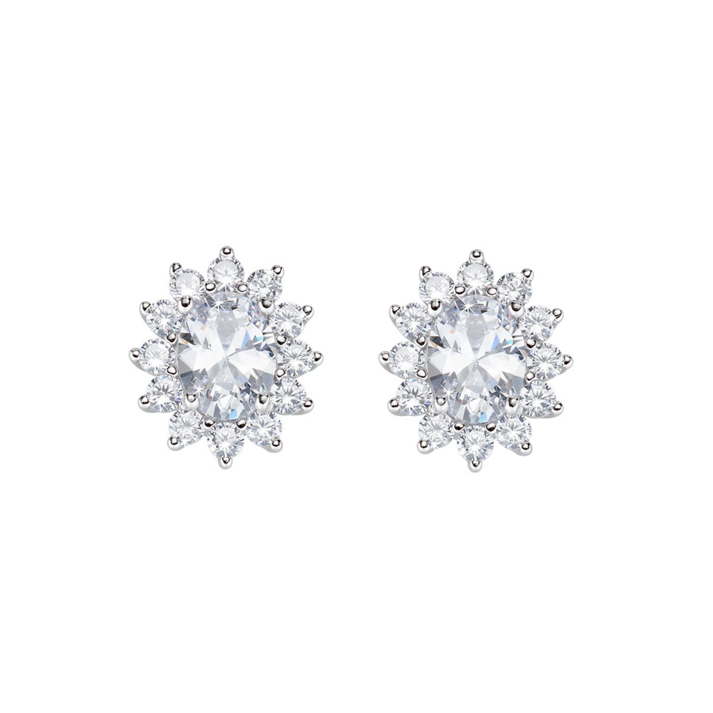 Orecchini Royal Lady Zircone Bianco
