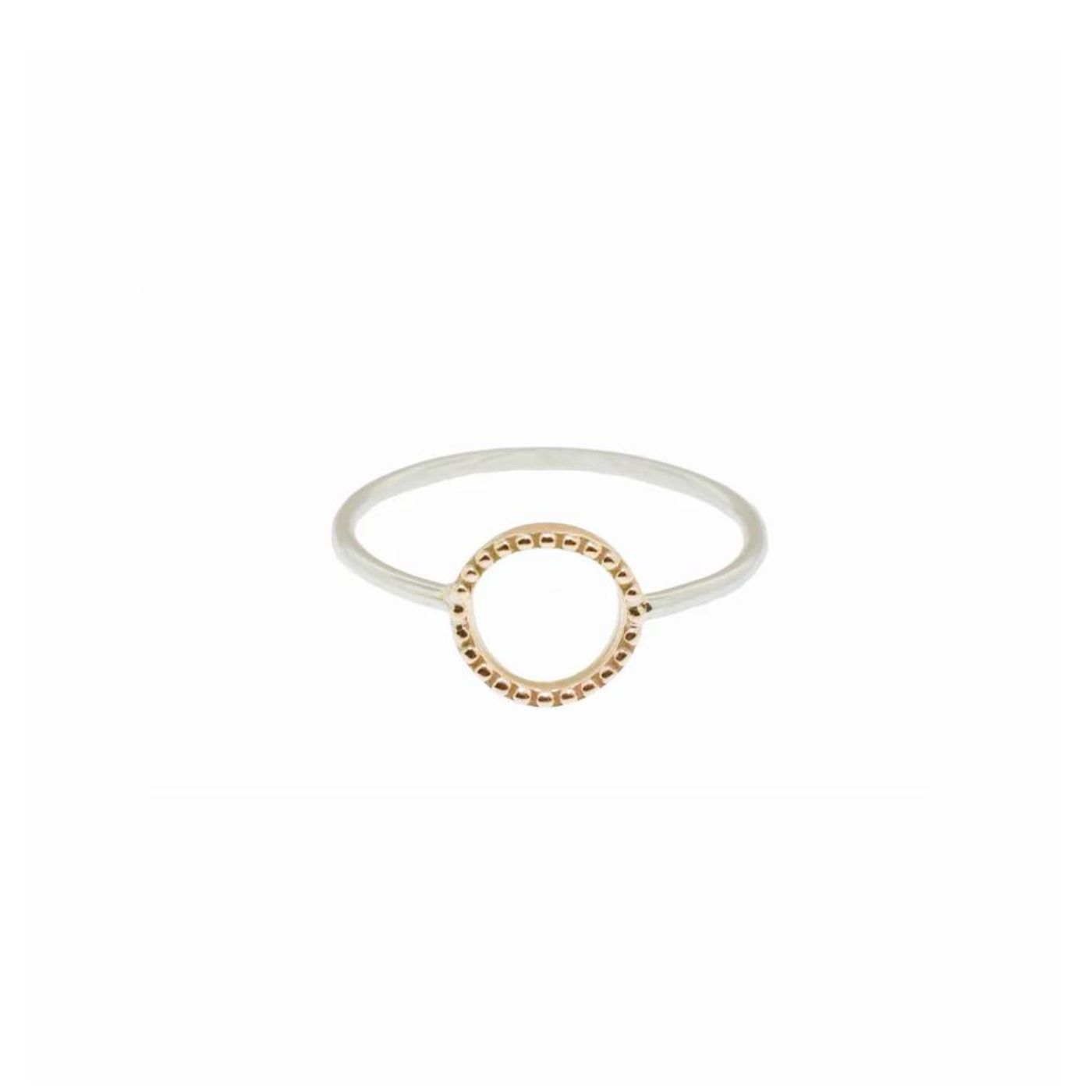 Anello Together cerchio puntini