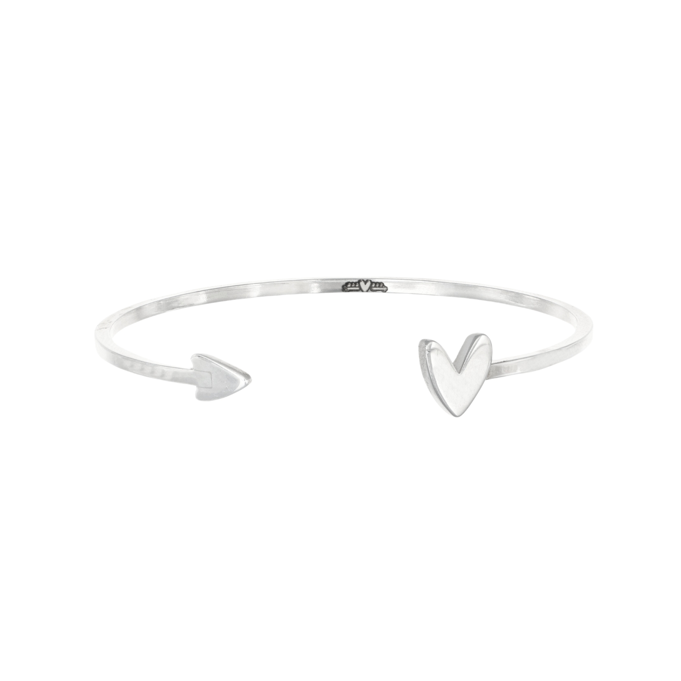 Bracciale Rigido Cuore e Freccia