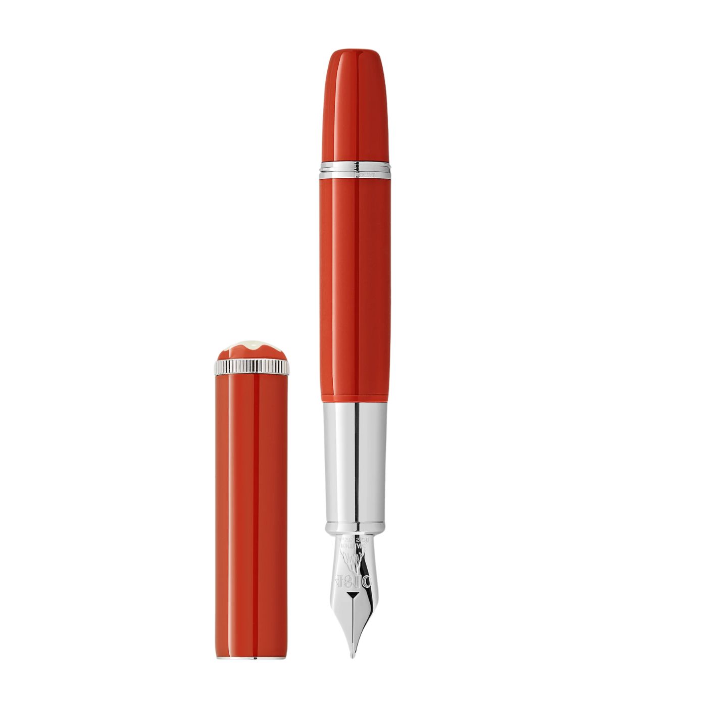 Stilografica Montblanc Heritage Rouge et Noir “Baby” Edizione Speciale Color Corallo F
