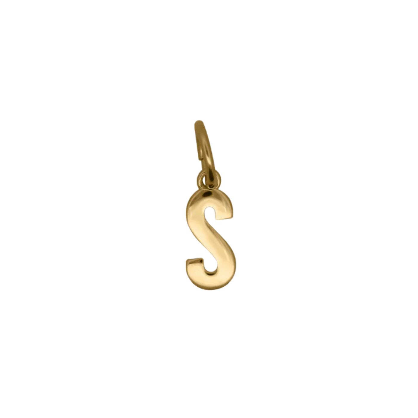 Charm lettera S