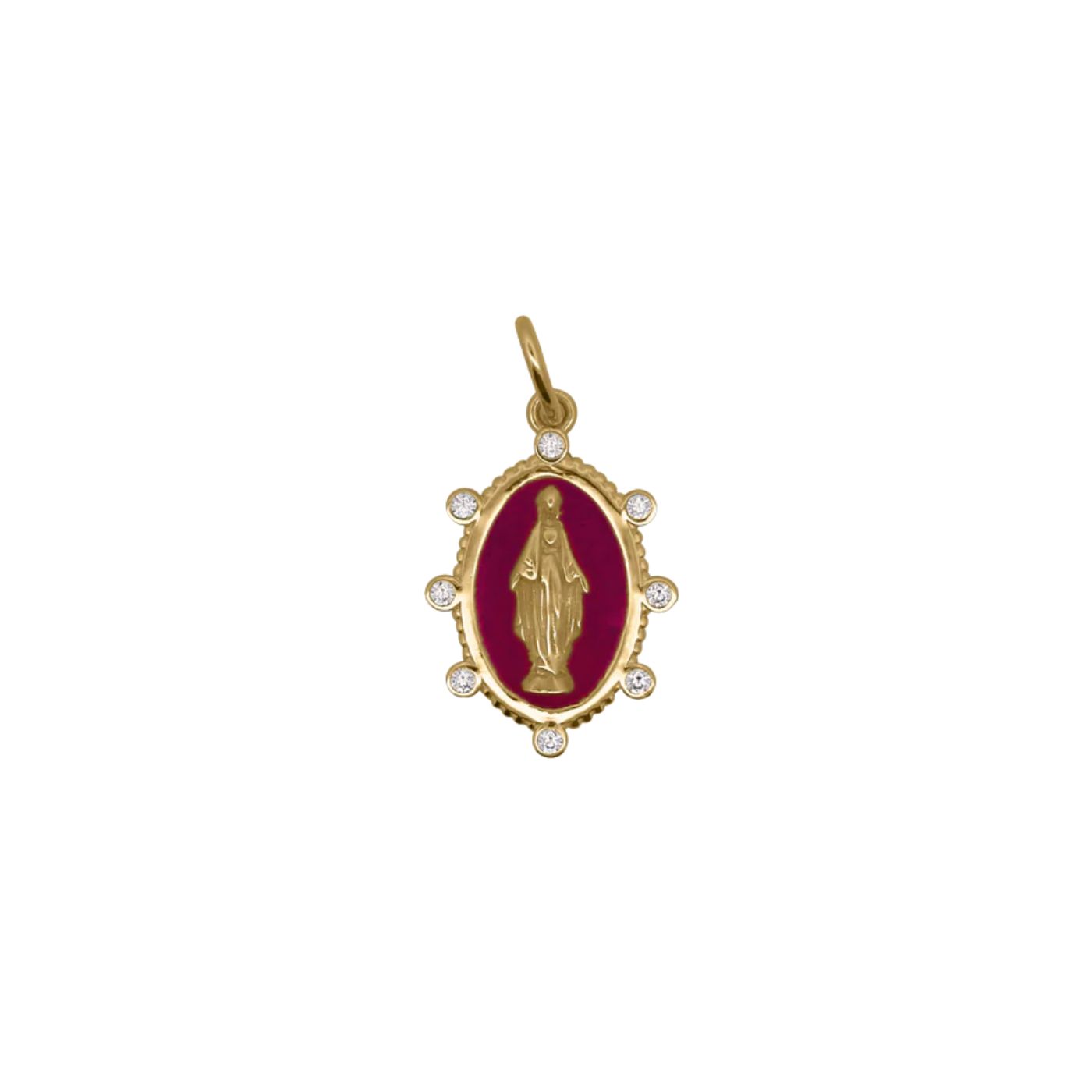 Charm Madonna Burgundy