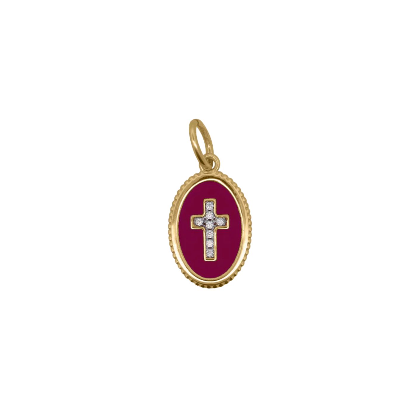Charm Cross Burgundy