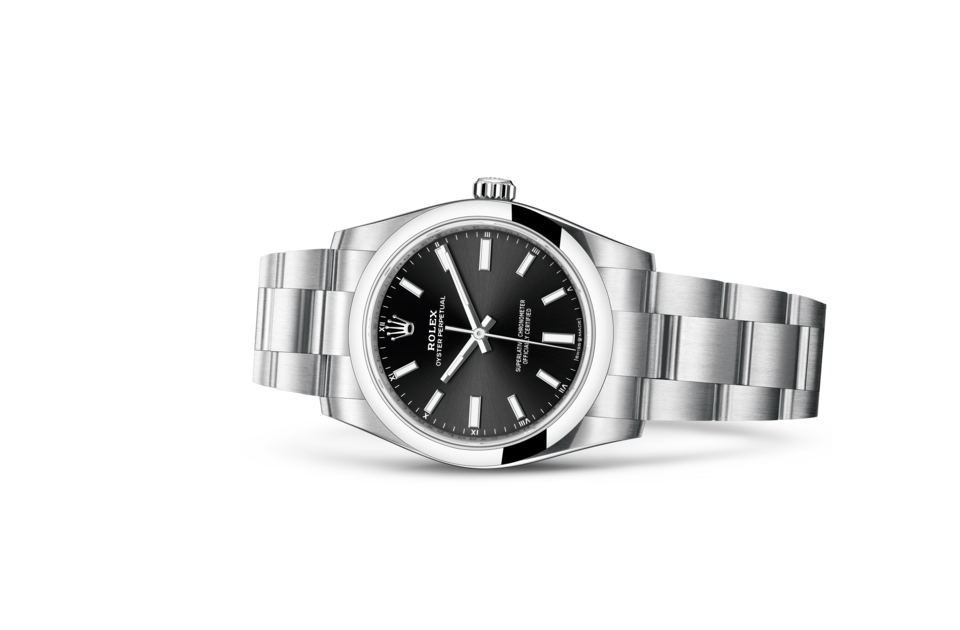 Oyster Perpetual 34 124200 Rolex Verona Gioielleria Benetti
