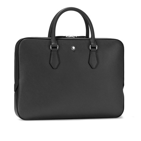 Astuccio piccolo Montblanc Sartorial in pelle nero