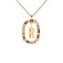 Collana con lettera R