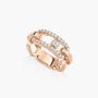 Anello in oro rosa, Move Link