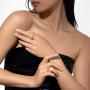 Anello in oro rosa, Move Link
