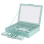 Sophia Jewelry Box with window - Jade