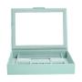 Sophia Jewelry Box with window - Jade