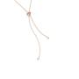 Collana Iconica oro rosa con Granati Piropo