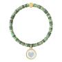 Bracciale elastico con ciondolo Cuore Mamma migliore del mondo