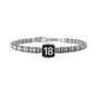 Bracciale in acciaio satinato 18 The Best Is Yet To Come