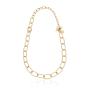 Collana chanel con maglie ovali