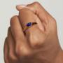 Anello sigillo lapislazzuli nomad