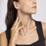 Girocollo in argento con zaffiro sintetico Cool Or Rètro?