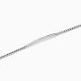 Bracciale uomo in argento con zirconi bianchi Cosmopolitan