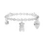 Bracciale regolabile con ciondolo scarpette