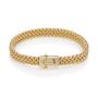 Bracciale in argento dorato Chicco
