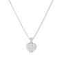 Collana Girocollo Oro Bianco e Diamanti
