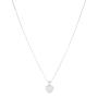 Collana Girocollo Oro Bianco e Diamanti