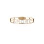 Bracciale Rigido Oro Rosa e Diamanti