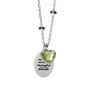 Collana in acciaio con catena forzatina