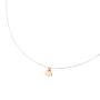 Collana Mini Cuore Oro Rosa