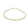 Collana in Argento Placcato Oro Giallo