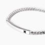 Bracciale uomo con zircone e piastra