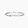 Bracciale uomo con zircone e piastra