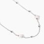 Girocollo in argento con perle conchiglia