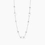 Girocollo in argento con perle conchiglia