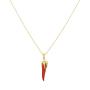 Collana in Argento Placcato Oro Giallo
