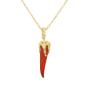 Collana in Argento Placcato Oro Giallo