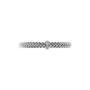 Bracciale morbido oro bianco e diamanti