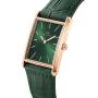 Orologio Bound Crocodile Emerald Sunray Rose Gold