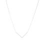 Collana Girocollo Oro Bianco e Diamanti