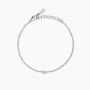 Bracciale con punto luce in diamante lab-grown 0,09 carati