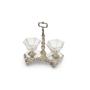 Saliera In Argento Stile 700 Prodotto in Francia 1880.