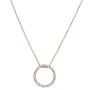 Collana Oro Rosa e Diamanti