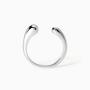 Anello aperto da donna in argento