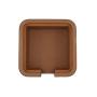 Porta block notes polo golf tabacco