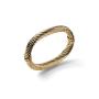 Bracciale torchon dorato