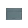 Portacarte 5 Tasche in Pelle con Grana