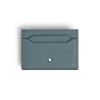 Portacarte 5 Tasche in Pelle con Grana