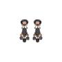 Orecchini Obsidian Night Set, Spitha 